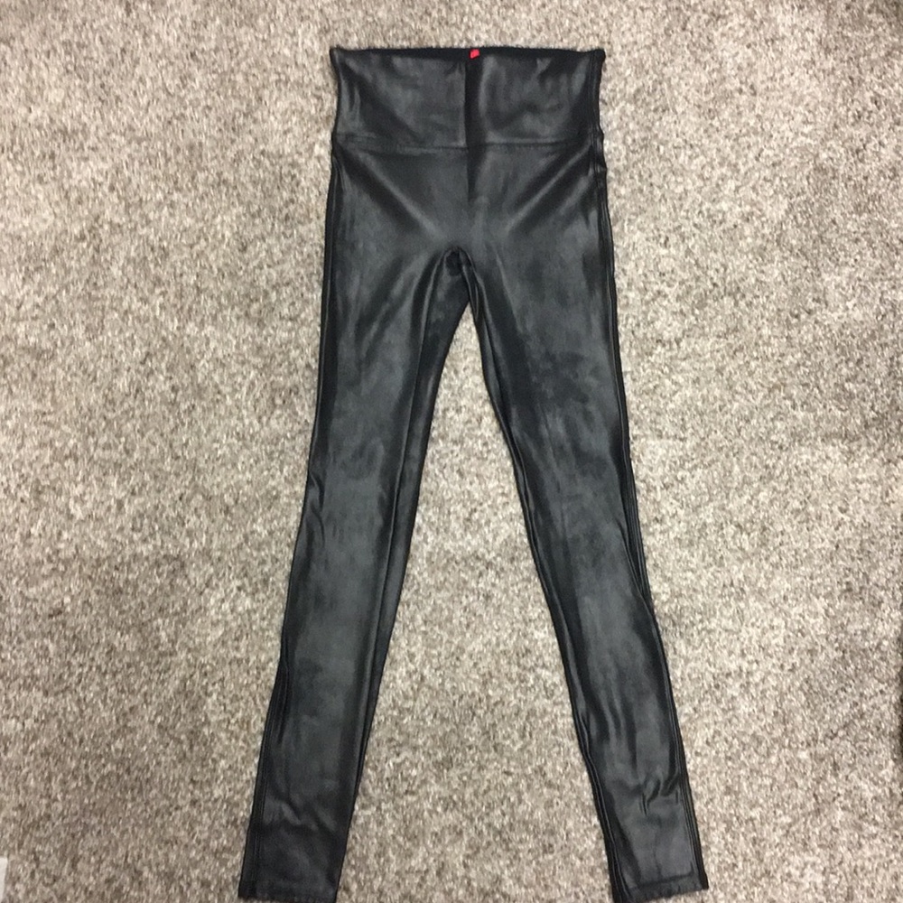 Spanx Faux Leather Leggings
